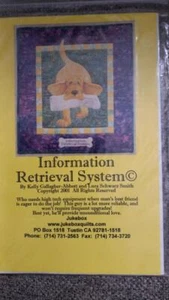 Information Retrieval System Wall Quilt Patten designed by Jukebox Quilts - Imagen 1 de 2