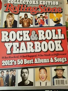 Rolling Stone 2012 Rock & Roll Yearbook Collector's Edition (No Label) - Picture 1 of 6