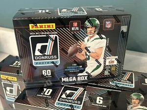 2024 Panini Donruss Football NFL (60 Cards Per Mega Box) 1 Auto or Mem Downtowns - Picture 1 of 3