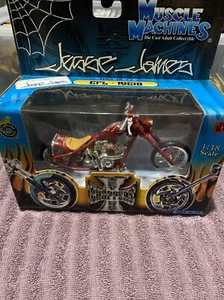Muscle Machines Jesse James West Coast Choppers 1:18 CFL Rigid JJ03-18-22 - Picture 1 of 2