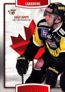 2013-14 Swedish Hockey Allsvenskan Canadiens #9 Luca Caputi