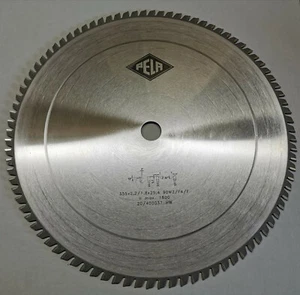 Edessö / Koll / Pela HM Kreissägeblatt 355 x 2,6 x 25,4 mm, Z. 80 STZ Dry Cut - Bild 1 von 2