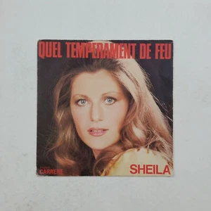 SHEILA Quel Temperament De Feu 49.139 France 7" 45rpm Vinyl VG+ Cover VG+ PS1975 - Picture 1 of 4