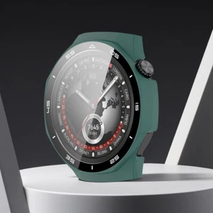 PC Case Tempered Glass Screen Protector for Huawei Watch GT 5 Pro 46mm(Green) - Photo 1 sur 8