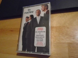 SEALED RARE OOP Tin Machine CASSETTE TAPE Cure DAVID BOWIE john lennon cover '89 - Picture 1 of 3