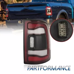 LED Black Tail Light For 2019-2024 Ram 2500 3500 w/Blind Spot Switchback Right - Picture 1 of 12