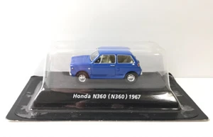 Konami 1/64 Out-Of-Print Famous Car Collection The Best Honda N360 Blue Diecast - Picture 1 of 4