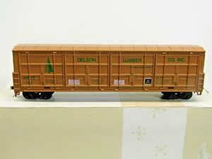 Life-Like ho DELSON LUMBER CO. 54' Thrall Doors Box Car HCTX #329 - Picture 1 of 11