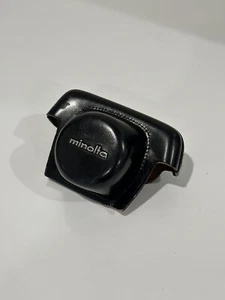 Vintage MINOLTA Hi-Matic 7s, 9 Camera Leather Case Pouch - Excellent Condiiton - Picture 1 of 5