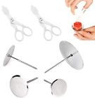 6PCS Cake Flower Nail and Flower Lifters Set Stainless Steel Cake Cupcake Dec...