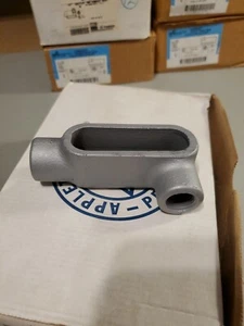 Appleton APP LL17 1/2” Grayloy FM7 Conducto Cuerpo Cuerpos Hierro Tipo LL Caja de 11 - Imagen 1 de 4