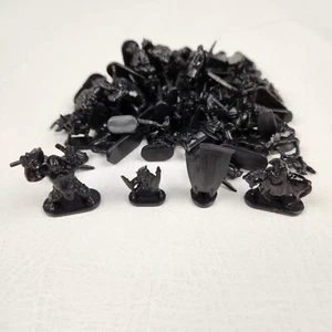Risk Lord of the Rings Edition Middle Earth Replacement Parts Pieces Black Army - Picture 1 of 2