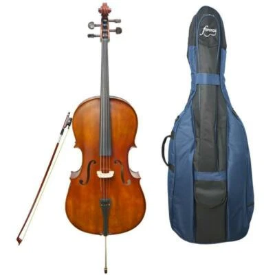 Cello Outfit Prima 2 - 1/8 Size with Bow, Rosin and Padded Bag - Forenza - Image 1 of 4