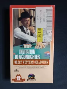 INVITATION TO A GUNFIGHTER - Great Western Collection VHS - Factory Sealed! HTF - Picture 1 of 6