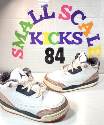 Nike Air Jordan Retro 3 Stardust niño pequeño talla 10c Foto 1 de 4
