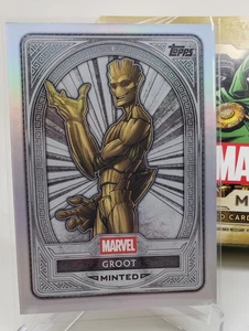 2025 Topps Marvel Mint #68 GROOT Silver parallel from SDCC exclusive box - Picture 1 of 2