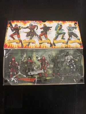 GI Joe 25th Anniversary Resolute Set 5 Pack MISB New Duke Cobra Commander B.A.T. - Image 1 of 4