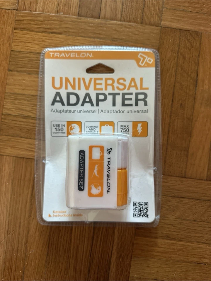 Universal Travel Adapter European Travel Plug Adapter - Image 1 of 1