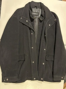 Alfani Men’s Wool & Cashmere Jacket Black Size Large ~ Great Condition! - Picture 1 of 8