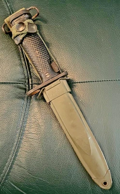 CUCHILLO BAYONETA CON VAINA M8A1 EDICIÓN MILITAR EE. UU. Foto 1 de 4