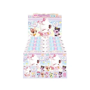 Wishcat Surprise Doll 2 8 tipi scatola peluche casuale 4,7" gatti dei desideri figure coreane - Foto 1 di 8