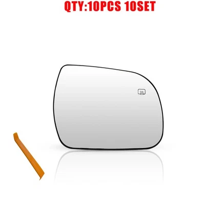 Espelho retrovisor direito aquecido vidro OEM 8790308021 1-10X para Toyota Sienna 11-19 - Imagem 1 de 4