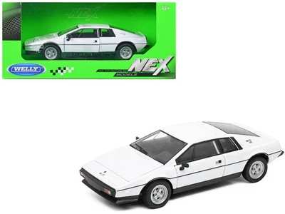1979 Lotus Esprit S2 Type 79 White Diecast Model Car 1/24 Welly NEX Series - Image 1 of 2