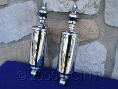 FOR HARLEY SOFTAIL HERITAGE FATBOY DEUCE CHROME SHOCKS 2000-2022 FXST - Image 1 of 4