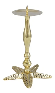 Candelabro - Portavelas Estrella De Mar De Latón 23 Cm Sea-Club - Imagen 1 de 1