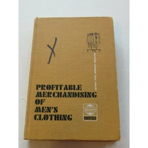 Profitable Merchandising of Men's Clothing 1967 Vintage Hardcover Book - Picture 1 of 12