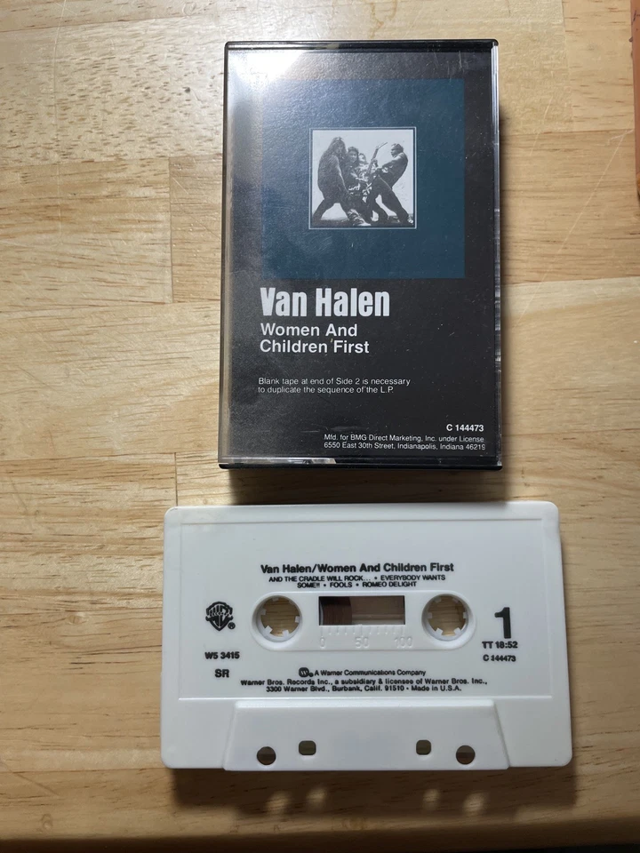 Van Halen - Woman and Children First - Cassette Tape - 1980 - Image 1 of 1