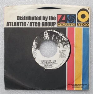 GENESIS I Know What I Like / Same – US 7” (45) Promo single; SP pressing - Picture 1 of 4