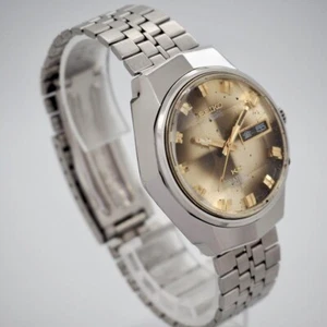 SEIKO King Seiko VANAC Brown Dial 37.5mm Day Date Automatic Men's Watch Used - Picture 1 of 9