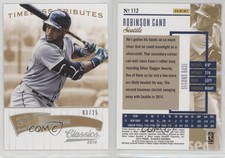 2014 Panini Classics Timeless Tributes Gold /25 Robinson Cano #112