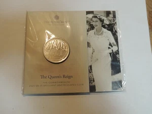 2022 UK The Queen's Reign The Commonwealth BU Münze - Bild 1 von 1