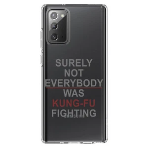 Funda transparente para Galaxy Note seguramente no todo el mundo estaba luchando kung fu - Imagen 1 de 7