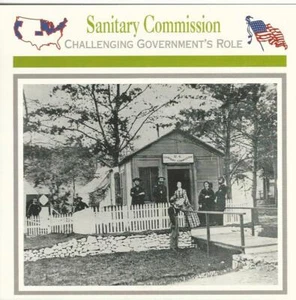 1995 Atlas, Civil War Cards, #37.16 Sanitary Commission, Petersburg VA - Picture 1 of 1