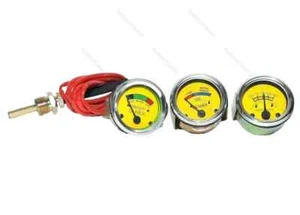 Fit For Oliver Tractor Oil Pressure Ammeter Temperature Gauge Set Replacement - Picture 1 of 4