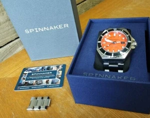 Spinnaker Dumas Tangerine 300m Dive Watch SP-5081 Seiko NH35 Automatic Movement - Picture 1 of 24