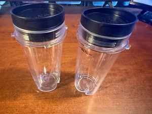2 Ninja BL770 Mega Kitchen System 16-oz To Go Cup with Lid New Open Box - Picture 1 of 3