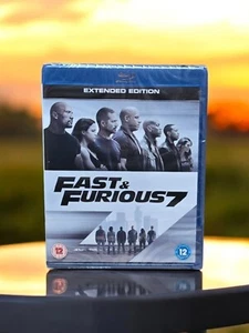 Fast & Furious 7 blu ray Run time 132 min approx Brand new foil P&P Free - Picture 1 of 2