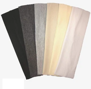 Cotton Headbands 6 Pack Stretch Elastic Yoga Soft and Stretchy Sports Fashion He - Picture 1 of 12
