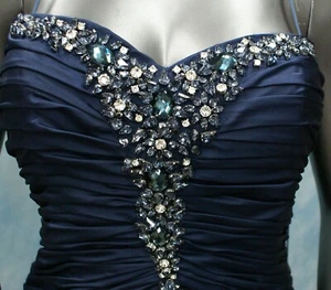 LM by Mignon Size 10 Dress - Center Jewels and Rushing with Bolero Jacket - Picture 1 of 12