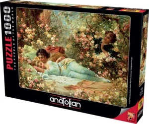 NEW Anatolian Jigsaw Puzzle 1000 Pieces P1145 The Rose Bower - Foto 1 di 2