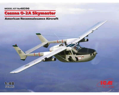 ICM 48290 Cessna O-2A Skymaster American Reconnaissance Aircraft 1:48 modellismo - Immagine 1 di 4
