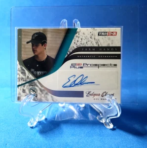 Edgar Olmos 2008 Tristar Plus Prospects Autographed MiLB Card No. FH-EO - Picture 1 of 2