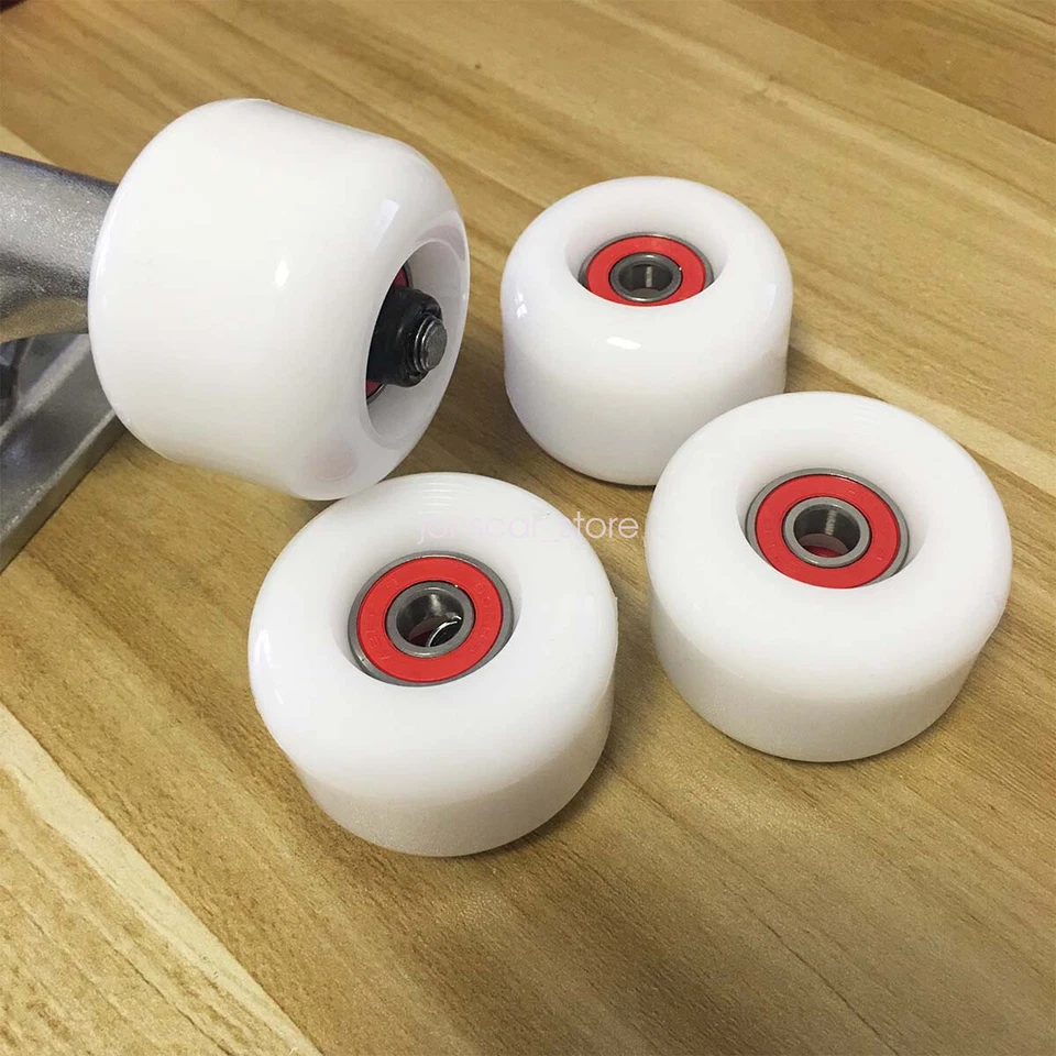 Outdoor Sport Skateboard Soft Cruiser Street Wheels 50mm 83A Kit With Bearings
