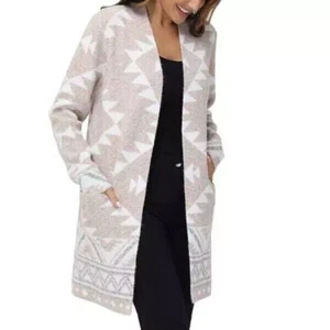 Frye Women's Long Sleeve Cardigan | Tan | XXLarge - Picture 1 of 5