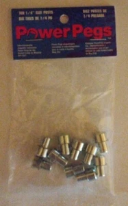 Magclip 1/4" power pegs, 10 pack - Picture 1 of 1