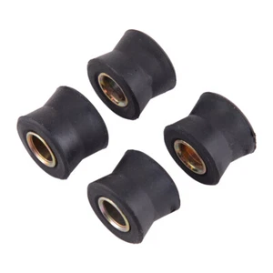 4stk 10mm Gummi Fond Stoßdämpfer Buchse Rear Shock Absorber Bushing Motorrad Neu - Bild 1 von 2